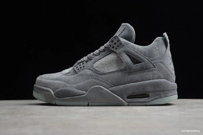 x KAWS Air 930155-003 Grey Cool Jordan 4 1218